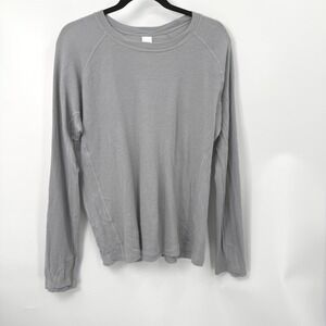 PAKA Thermal Crew Women M Grey Alpaca Merino Blend Gorpcore Eco Neutral Layering